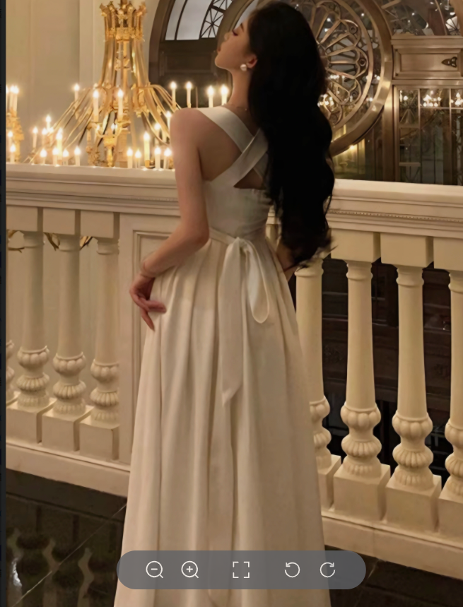 Satin Maxi Dress for Women - Square Neck A-Line Formal Evening Gown