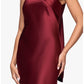 Lustrous Maxi Halter Tie Back Slip Formal Dress